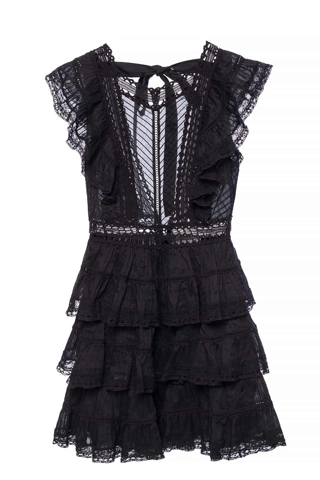 Black Ruffled dress Zimmermann - Vitkac Canada